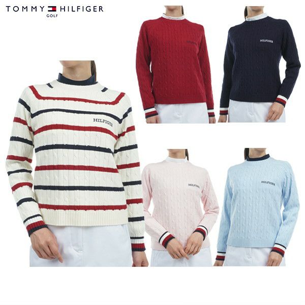 毛衣女士Tommy Hilfiger高尔夫Tommy Hilfiger Golf Japan Japan Pureine 2024秋季 /冬季高尔夫服装