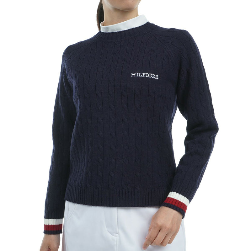 毛衣女士Tommy Hilfiger高尔夫Tommy Hilfiger Golf Japan Japan Pureine 2024秋季 /冬季高尔夫服装