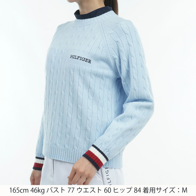 毛衣女士Tommy Hilfiger高尔夫Tommy Hilfiger Golf Japan Japan Pureine 2024秋季 /冬季高尔夫服装