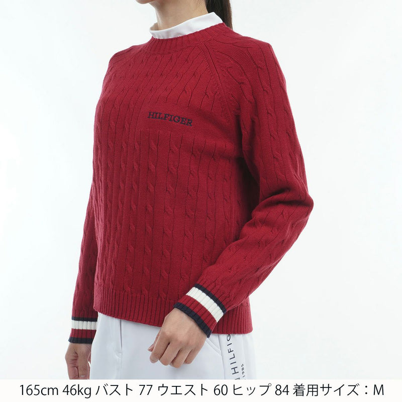 毛衣女士Tommy Hilfiger高尔夫Tommy Hilfiger Golf Japan Japan Pureine 2024秋季 /冬季高尔夫服装