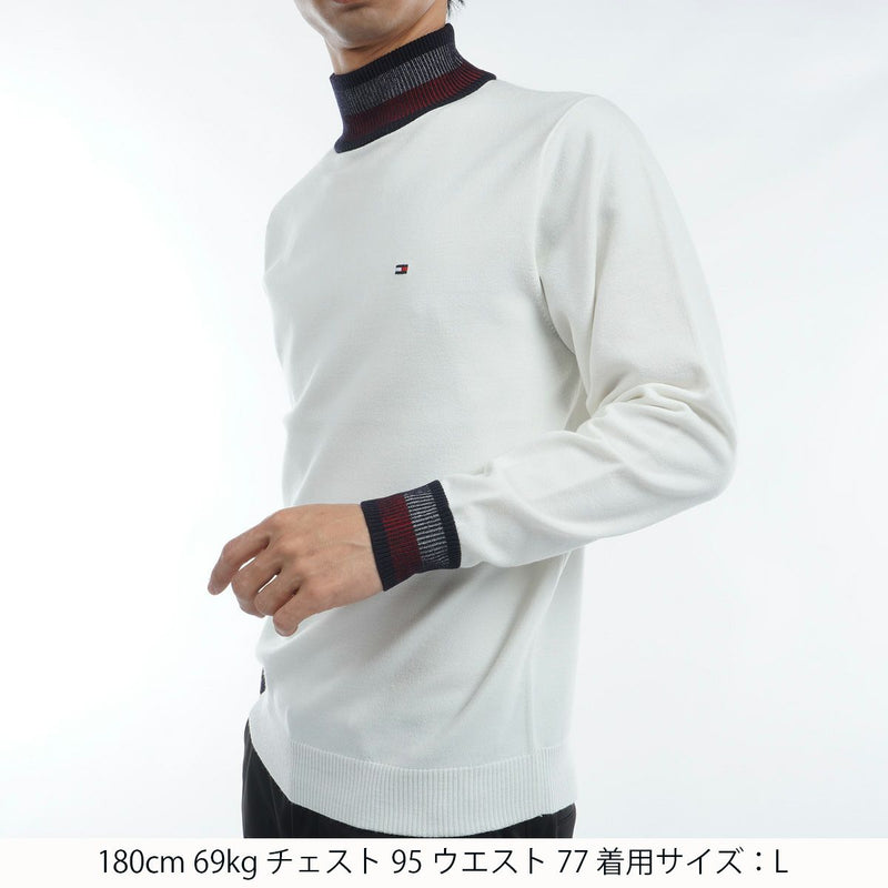 Sweater Men's Tommy Hilfiger Golf Tommy Hilfiger Golf Japan Genuine 2024 Fall / Winter Golf wear