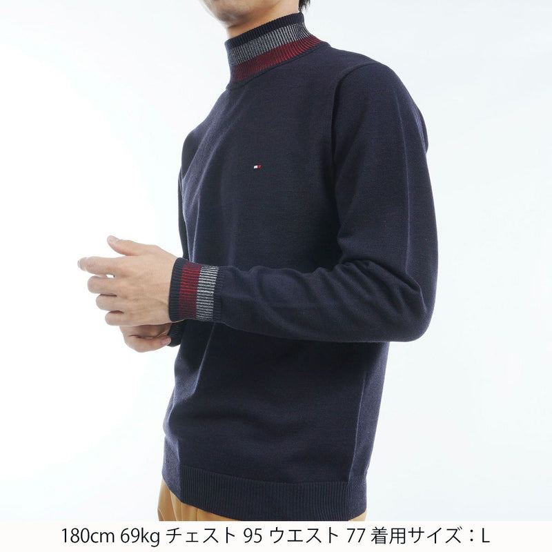 Sweater Men's Tommy Hilfiger Golf Tommy Hilfiger Golf Japan Genuine 2024 Fall / Winter Golf wear