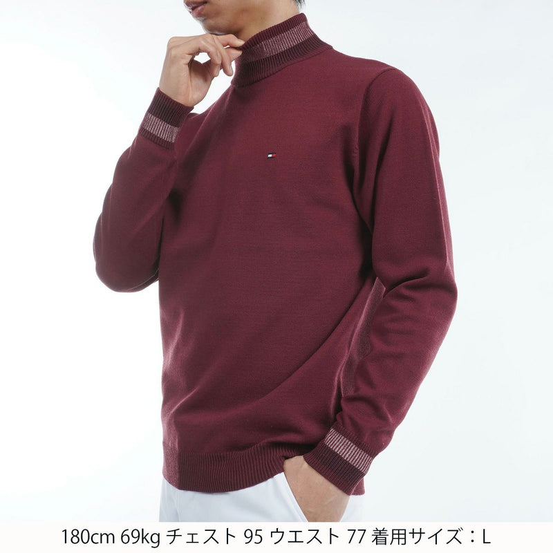 Sweater Men's Tommy Hilfiger Golf Tommy Hilfiger Golf Japan Genuine 2024 Fall / Winter Golf wear