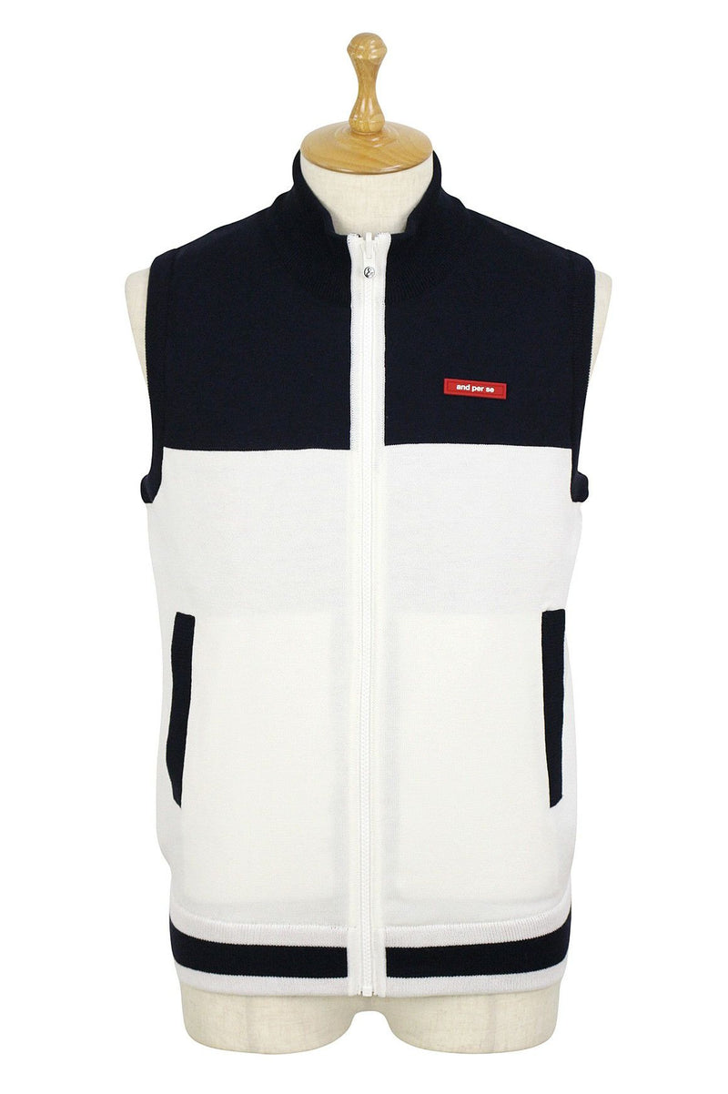 Vest  Men's Anpas AND PER SE 2024 Autumn / Winter New Golf Wear