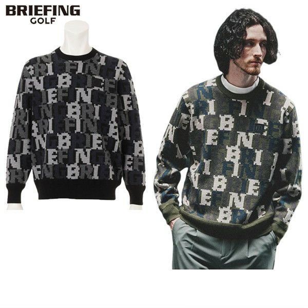 Sweater Men's Briefing Golf BRIEFING GOLF 2024 Fall / Winter New Golfware