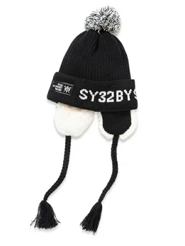 Knit Hat Ladies SY32 by Sweet Years Golf Eswisarty by Sweet Iyers Golf Japan Genuine 2024 Fall / Winter New Golf