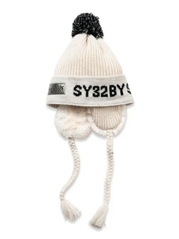 Knit Hat Ladies SY32 by Sweet Years Golf Eswisarty by Sweet Iyers Golf Japan Genuine 2024 Fall / Winter New Golf