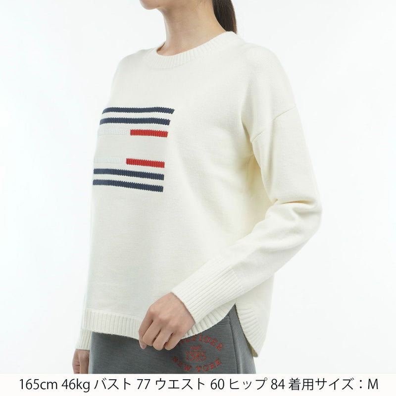 毛衣女士Tommy Hilfiger高爾夫Tommy Hilfiger Golf Japan Japan Pureine 2024秋季 /冬季高爾夫服裝