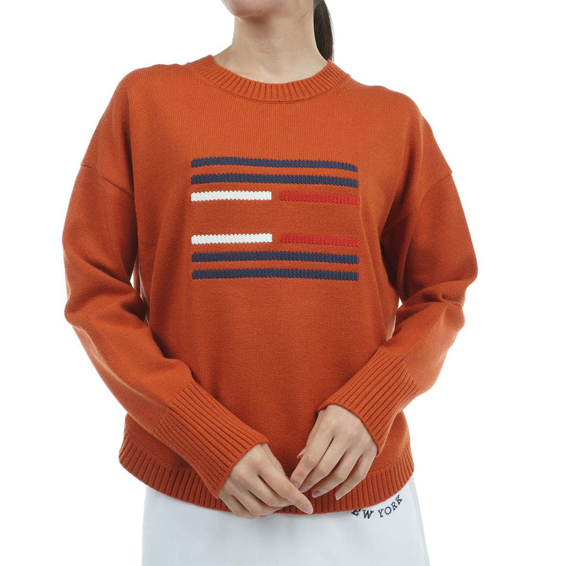 Sweater Ladies Tommy Hilfiger Golf TOMMY HILFIGER GOLF Japan Genuine 2024 Fall / Winter Golf wear