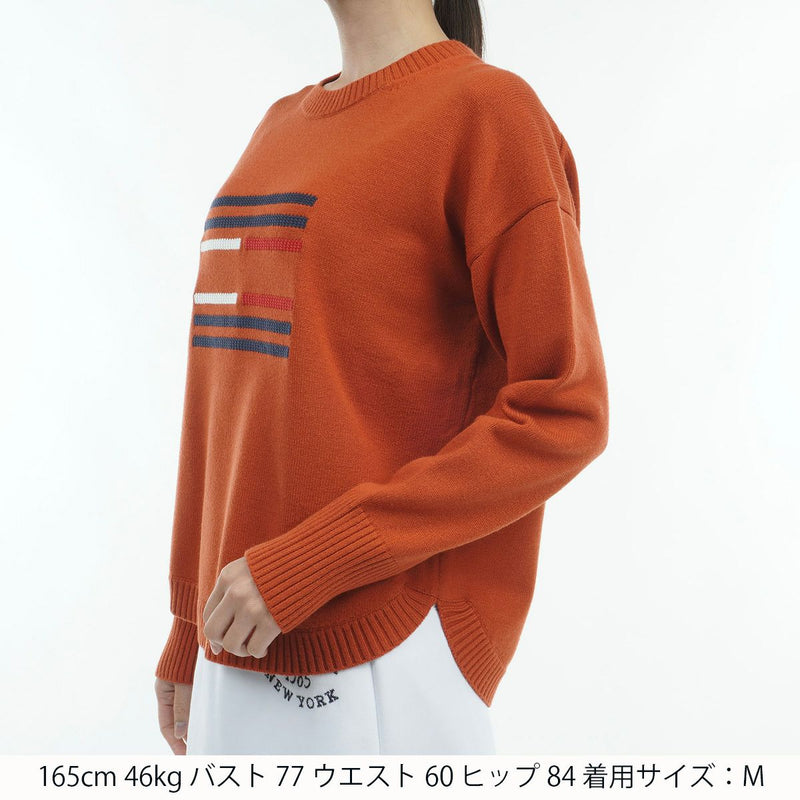 毛衣女士Tommy Hilfiger高爾夫Tommy Hilfiger Golf Japan Japan Pureine 2024秋季 /冬季高爾夫服裝