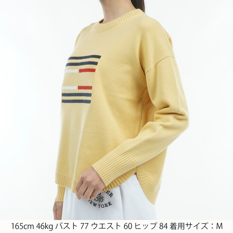 女子毛衣湯米·希爾菲格（Tommy Hilfiger）高爾夫日本正版產品高爾夫服裝