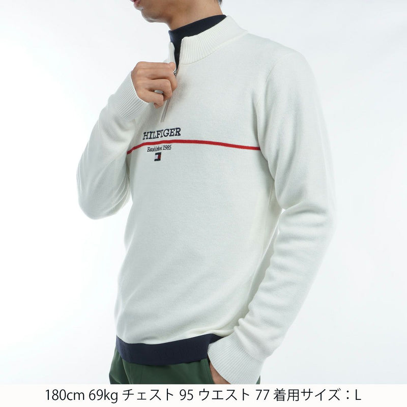 Sweater Men's Tommy Hilfiger Golf Tommy Hilfiger Golf Japan Genuine 2024 Fall / Winter Golf wear