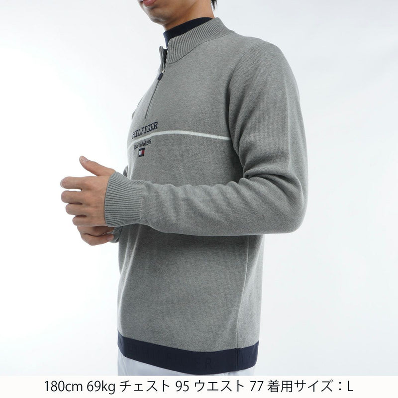 Sweater Men's Tommy Hilfiger Golf Tommy Hilfiger Golf Japan Genuine 2024 Fall / Winter Golf wear