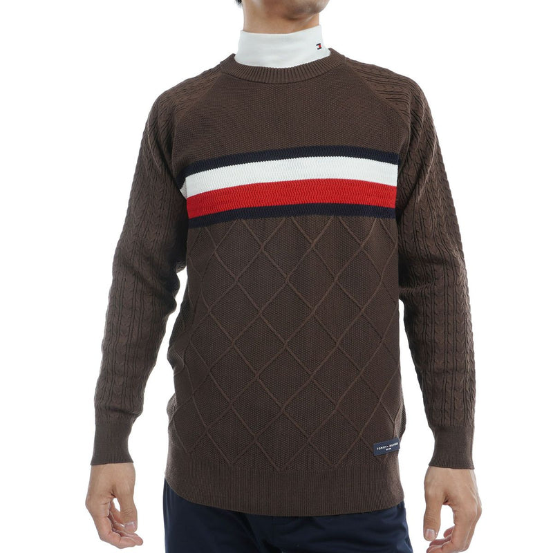 Sweater Men's Tommy Hilfiger Golf Tommy Hilfiger Golf Japan Genuine 2024 Fall / Winter Golf wear