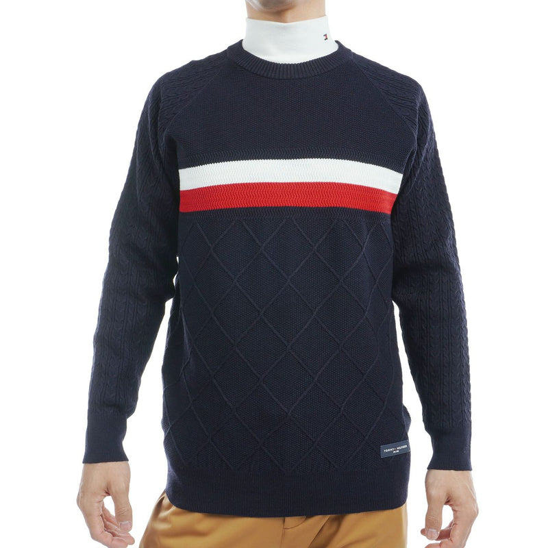 남자 스웨터 Tommy Hilfiger 골프 일본 진짜 제품 골프 착용