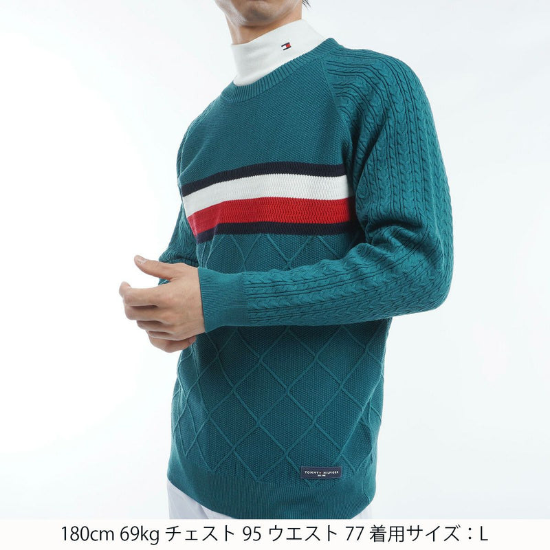 Sweater Men's Tommy Hilfiger Golf Tommy Hilfiger Golf Japan Genuine 2024 Fall / Winter Golf wear