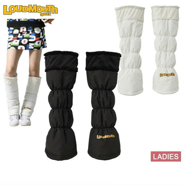 Leg Warmer Ladies Loud Mouse Golf LOUDMOUTH GOLF Japan Genuine Japan Standard 2024 Fall / Winter New Golf