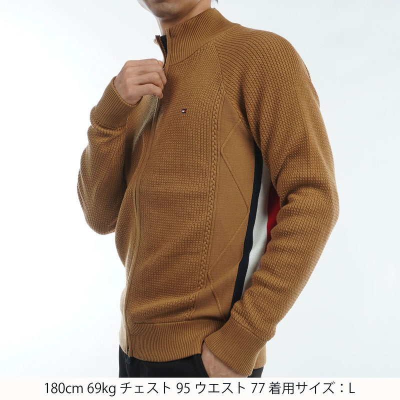 Blouson男士Tommy Hilfiger高爾夫Tommy Hilfiger Golf Japan Japan Pureine 2024秋季 /冬季新高爾夫服裝