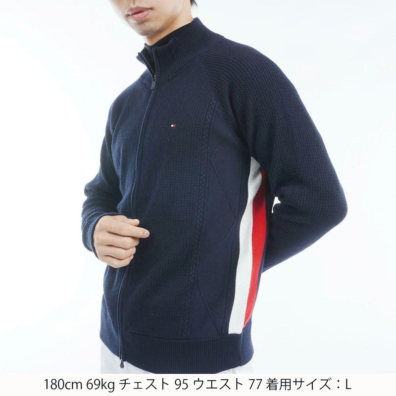 Blouson男士Tommy Hilfiger高爾夫Tommy Hilfiger Golf Japan Japan Pureine 2024秋季 /冬季新高爾夫服裝