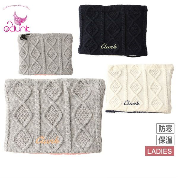 Neck Warmer Ladies Crank CLUNK Japan Genuine 2024 Fall / Winter New Golf