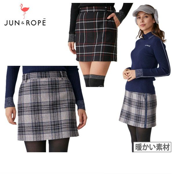 Skirt Ladies Jun & Lope Jun Andrope JUN & ROPE 2024 Fall / Winter New Golf Wear