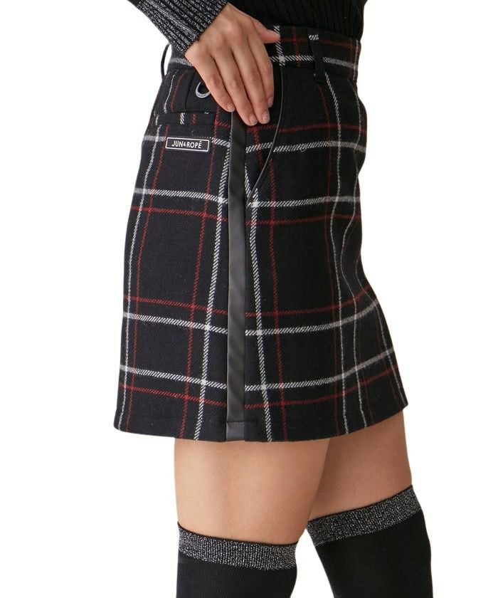 Skirt Ladies Jun & Lope Jun Andrope JUN & ROPE 2024 Fall / Winter New Golf Wear