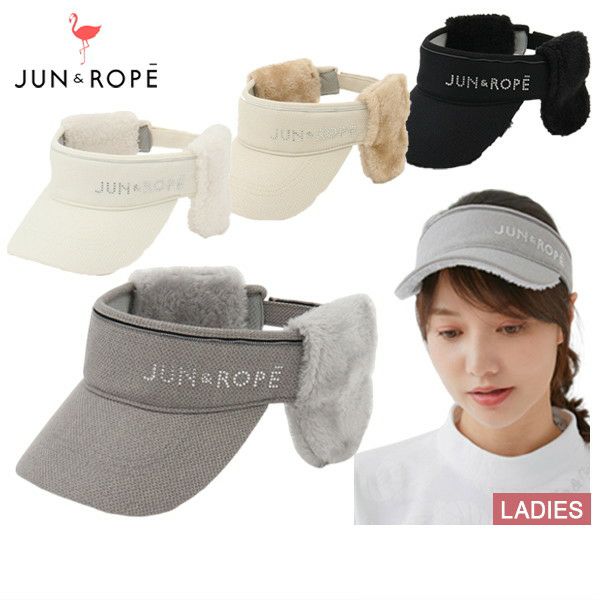 Sun Visor Ladies Jun & Lope Jun Andrope JUN & ROPE 2024 Fall / Winter New Golf