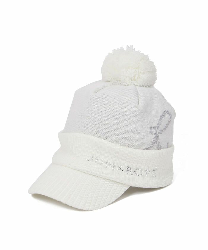 Knit Cap Ladies Jun & Lope Jun Andrope JUN & ROPE 2024 Fall / Winter New Golf