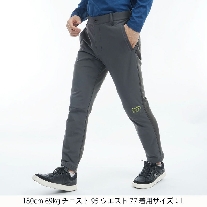 Long Pants Men's Admiral Golf ADMIRAL GOLF Japan Genuine 2024 Fall / Winter New Golf wear