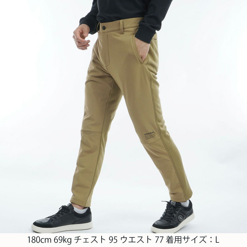 Long Pants Men's Admiral Golf ADMIRAL GOLF Japan Genuine 2024 Fall / Winter New Golf wear