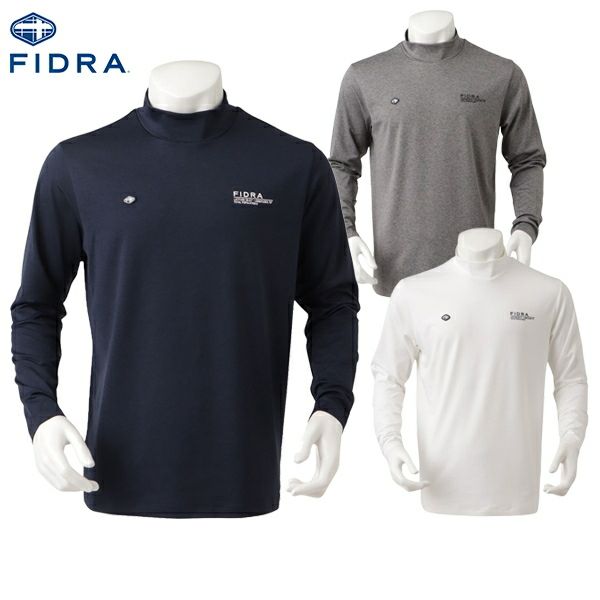 High Neck Shirt Men's Fidra FIDRA 2024 Fall / Winter New Golf Wear