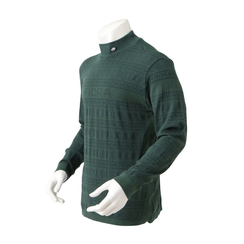 High Neck Shirt Men's Fidra FIDRA 2024 Fall / Winter New Golf Wear