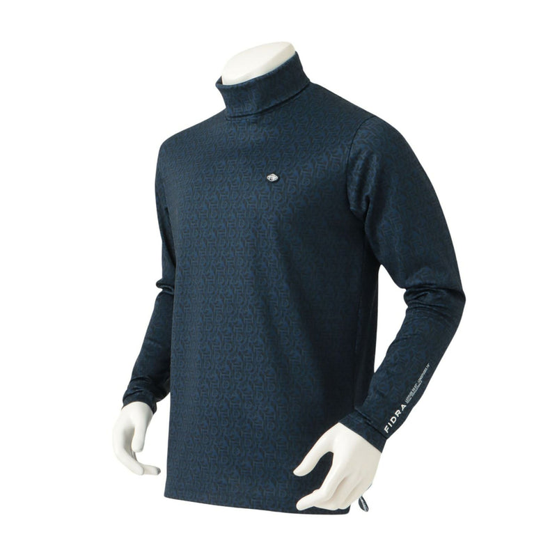 High Neck Shirt Men's Fidra FIDRA 2024 Fall / Winter New Golf Wear