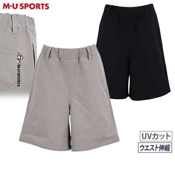 ハーフパンツ レディース MUスポーツ MUSPORTS ゴルフウェア