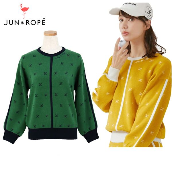 Sweater Ladies Jun & Lope Jun Andrope JUN & ROPE 2024 Fall / Winter New Golf Wear