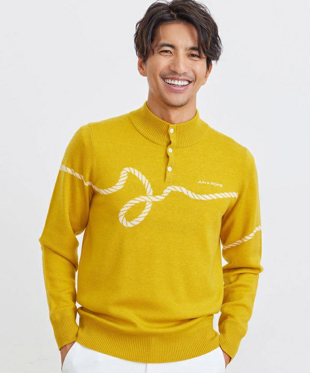 Men's sweater Jun & Rope Jun & Rope Golf Wear