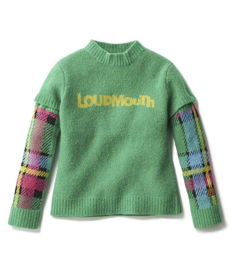 Sweater Ladies Loud Mouse Golf LOUDMOUTH GOLF Japan Genuine Japan Standard 2024 Fall / Winter New Golf Wear