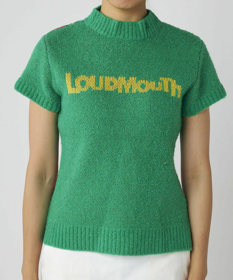 Sweater Ladies Loud Mouse Golf LOUDMOUTH GOLF Japan Genuine Japan Standard 2024 Fall / Winter New Golf Wear