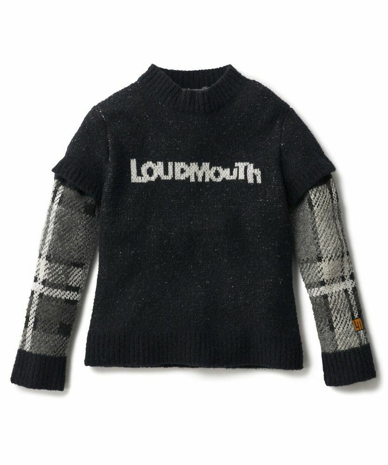 Sweater Ladies Loud Mouse Golf LOUDMOUTH GOLF Japan Genuine Japan Standard 2024 Fall / Winter New Golf Wear