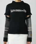 Sweater Ladies Loud Mouse Golf LOUDMOUTH GOLF Japan Genuine Japan Standard 2024 Fall / Winter New Golf Wear