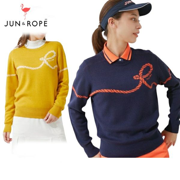 Sweater Ladies Jun & Lope Jun Andrope JUN & ROPE 2024 Fall / Winter New Golf Wear