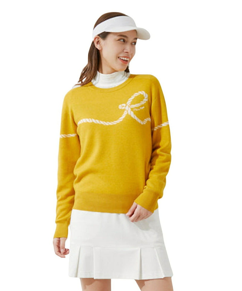 Sweater Ladies Jun & Lope Jun Andrope JUN & ROPE 2024 Fall / Winter New Golf Wear