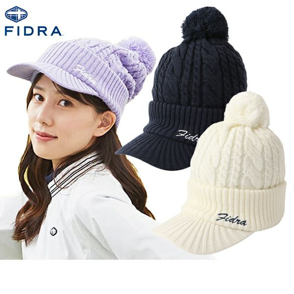 Knit Cap Ladies Fidra FIDRA 2024 Fall / Winter New Golf