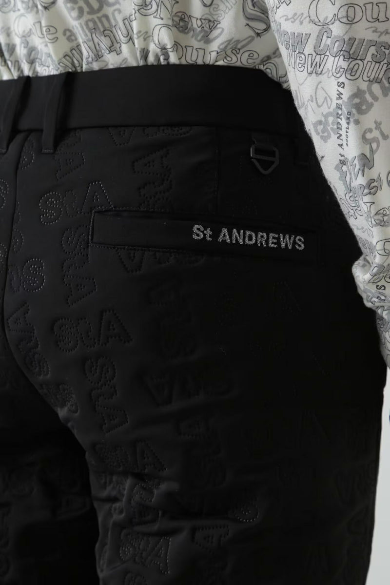 Long Pants Men 's St. Send and Ruis St Andrews 2024 가을 / 겨울 New Golfware