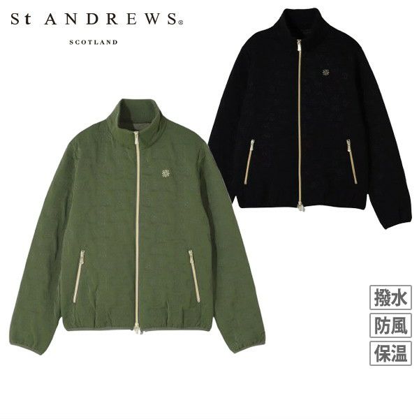 Cotton Blouson Ladies St. 및 Ruice St Andrews 2024 가을 / 겨울 새 골프장