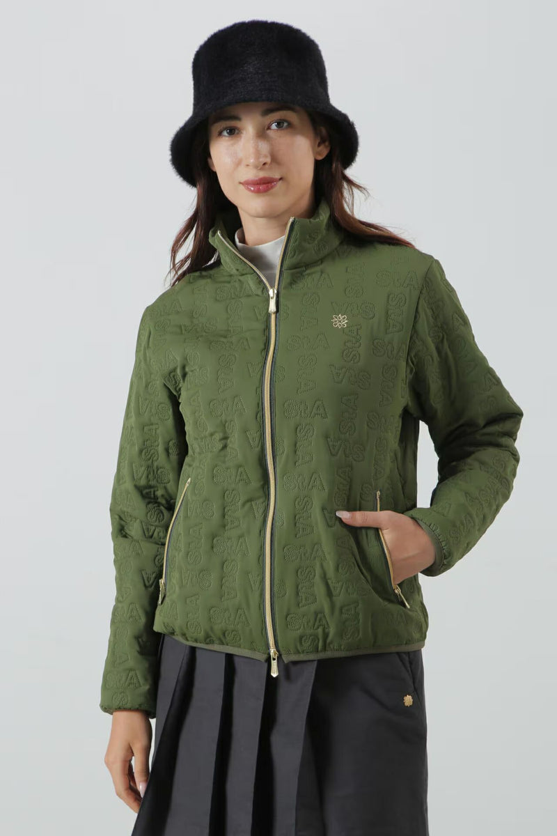 Cotton Blouson Ladies St. 및 Ruice St Andrews 2024 가을 / 겨울 새 골프장