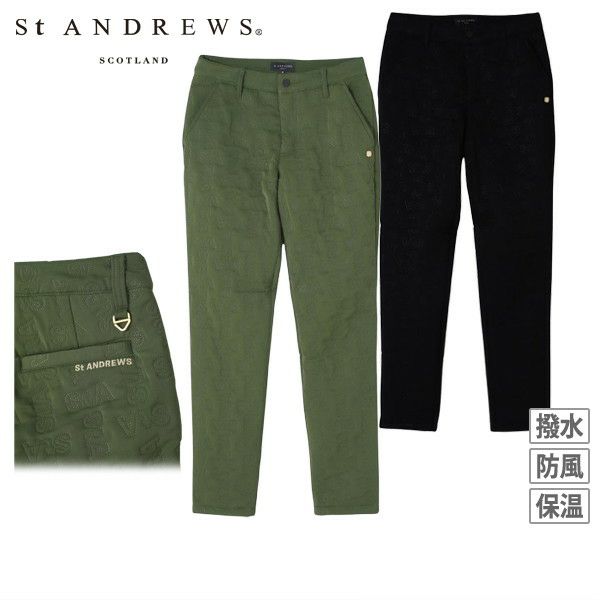 Long Pants Ladies St. and Ruis ST Andrews 2024 Fall / Winter New Golfware