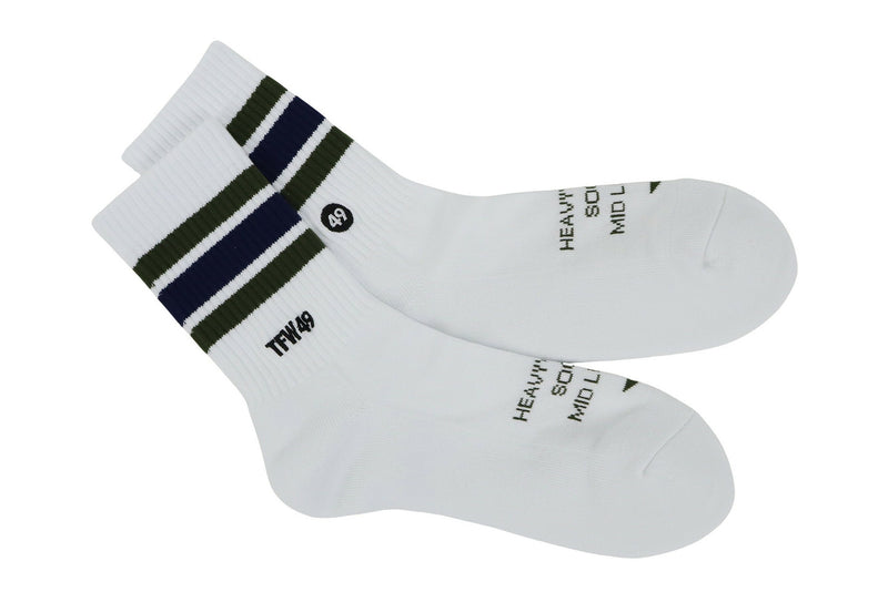 Socks Men's Tea F Dabrey Fort Nine TFW49 2024 Fall / Winter New Golf