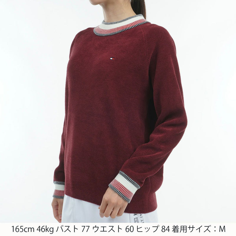 女子毛衣湯米·希爾菲格（Tommy Hilfiger）高爾夫日本正版產品高爾夫服裝