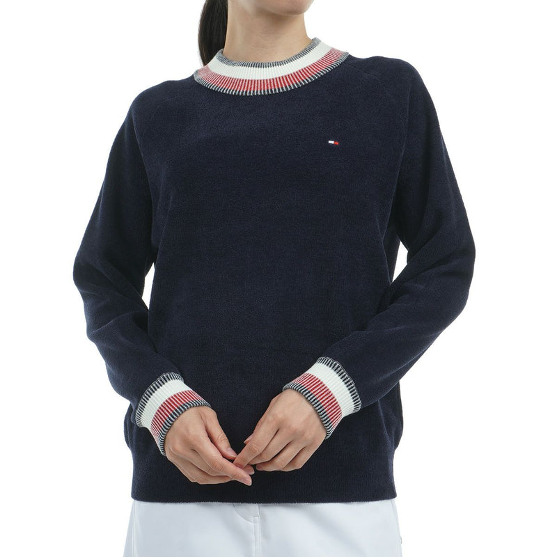 Sweater Ladies Tommy Hilfiger Golf TOMMY HILFIGER GOLF Japan Genuine 2024 Fall / Winter Golf wear